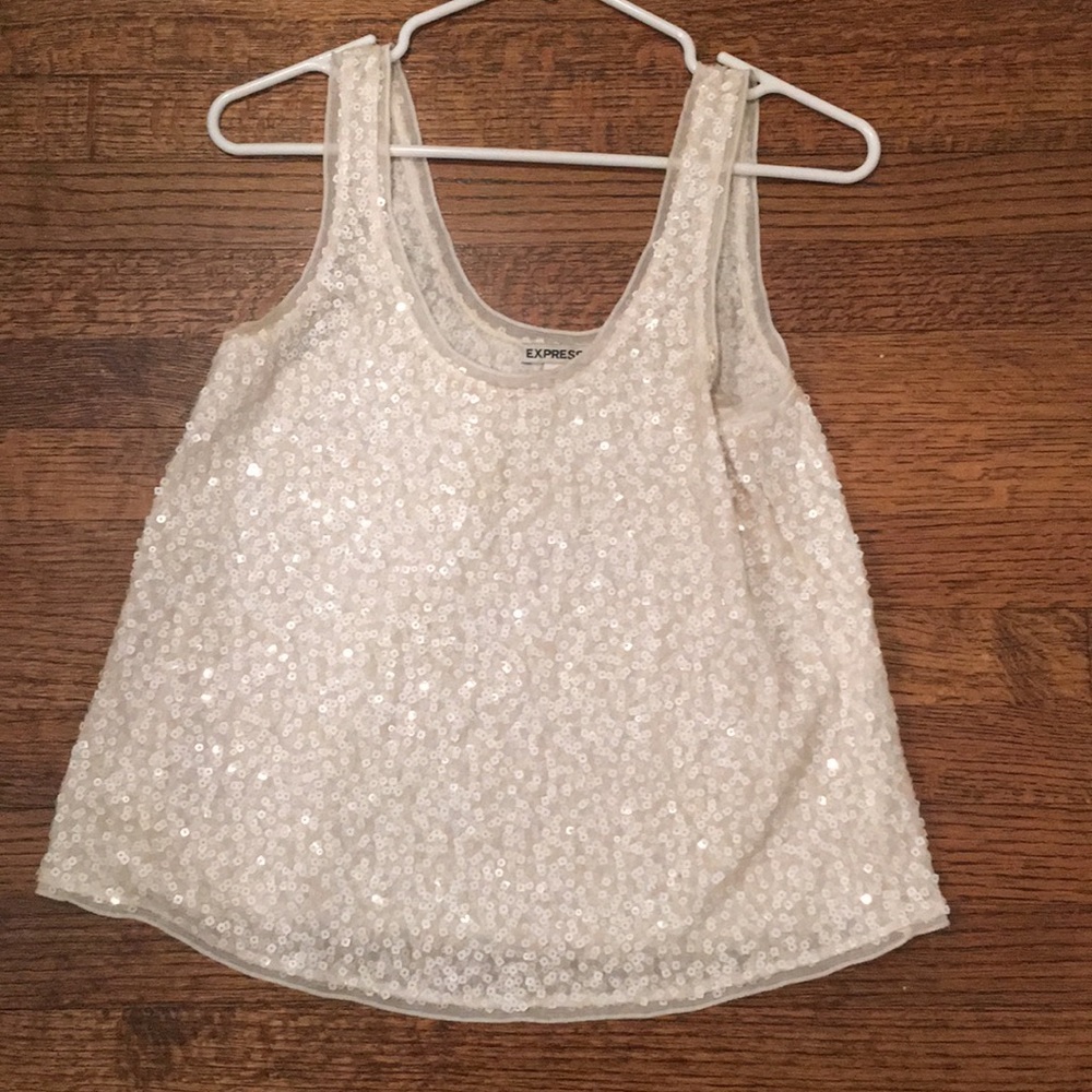 Sequin Tank Top